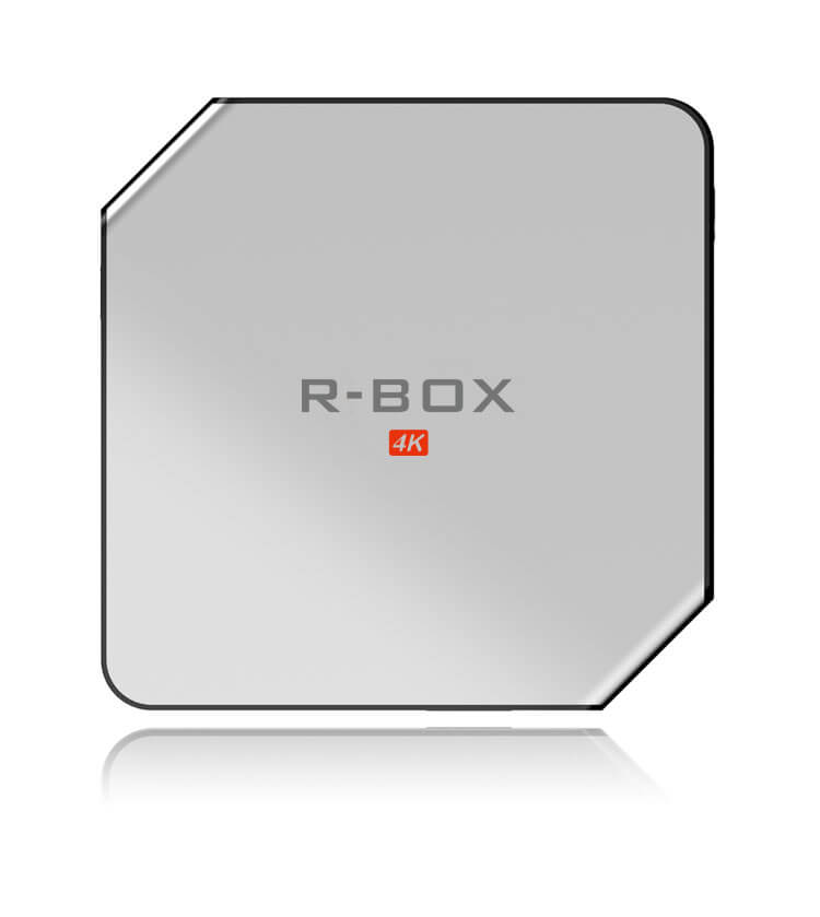 R-BOX Android 5.1.1 RK3229 2G/8G KODI 16.1 Pre-installed 4K TV BOX Bluetooth4.0 HDMI with DLNA LED Display - Silver