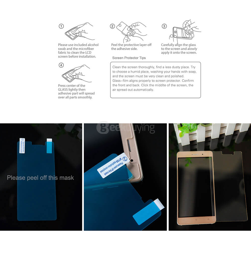 [HK Stock]Original Soft Nano Explosion-proof Protective Film Screen Protector For BLUBOO Maya Smartphone -Transparent