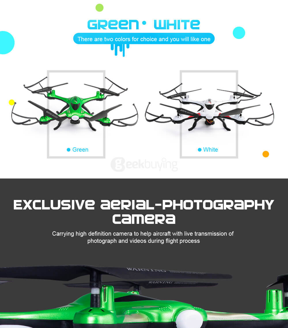 JJRC H31 Waterproof Headless Mode One Key Return 2.4G 4CH 6Axis RC Quadcopter RTF - Green