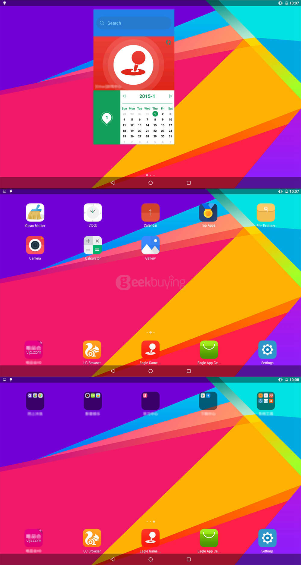 Onda V80 Plus Tablet PC 8.0 inch Dual OS Windows 10 + Android 5.1 2GB/32GB Intel Cherry Trail Z8350 Quad Core 1.92GHz IPS 1920*1200 - Gold