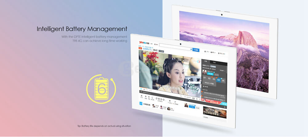 Teclast T98 4G Phablet 10.1 inch Android 5.1 2GB/32GB MTK8735P Quad Core 1.0GHz IPS 1280*800 GPS Dual-band WiFi Bluetooth - White