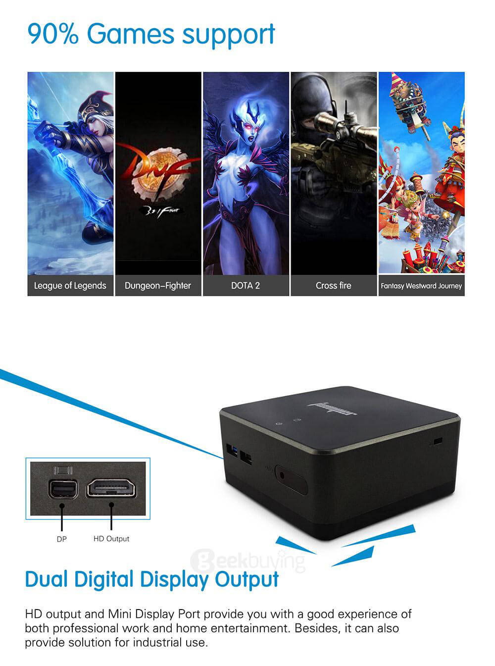 Jumper MX3 Intel Core i7-4500U Barebone MINI PC without RAM and HDD 802.11 b/g/n LAN Bluetooth4.0