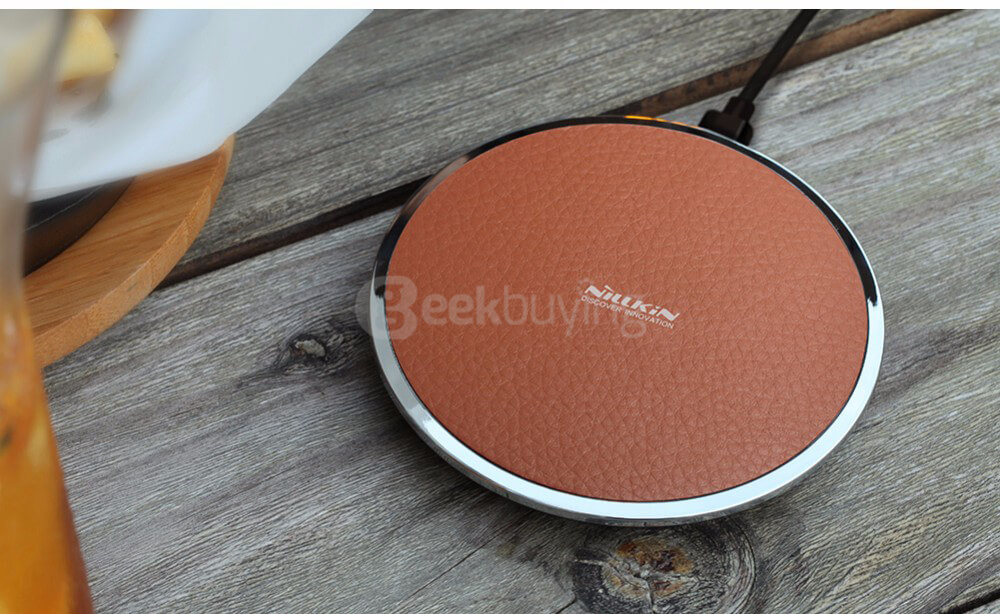 NILLKIN Magic Disk III Wireless Charger For Samsung Galaxy Note 5/S6 Edge+/S7/S7 Edge Phones And Other QI-compatible Devices - Black