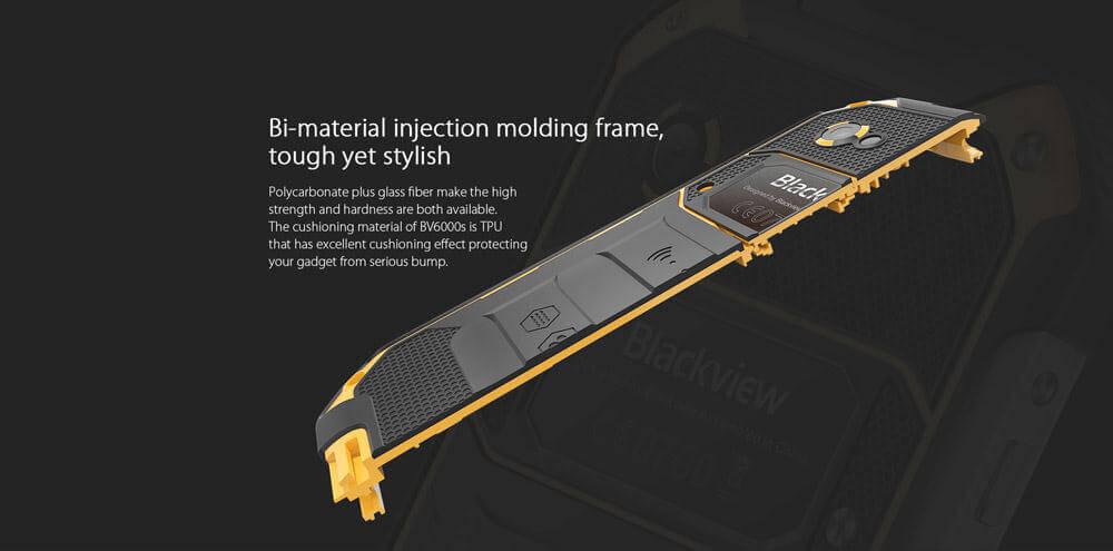 [HK Stock]Blackview BV6000S 4.7inch HD IP68 Waterproof 4G LTE Android 6.0 Rugged Smartphone MT6735 Quad-core 2GB 16GB 8.0MP NFC 4200mAh Fast Charge - Green