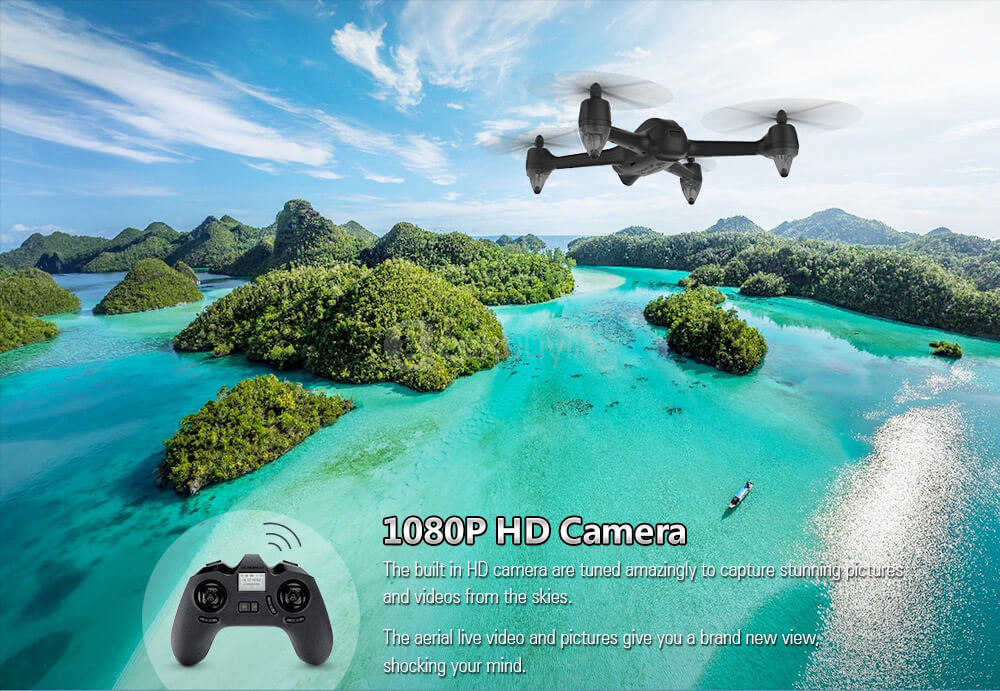 Hubsan X4 H501C RC Quadcopter Drone 1080P CAM Follow Me GPS Brushless RTH RTF US 