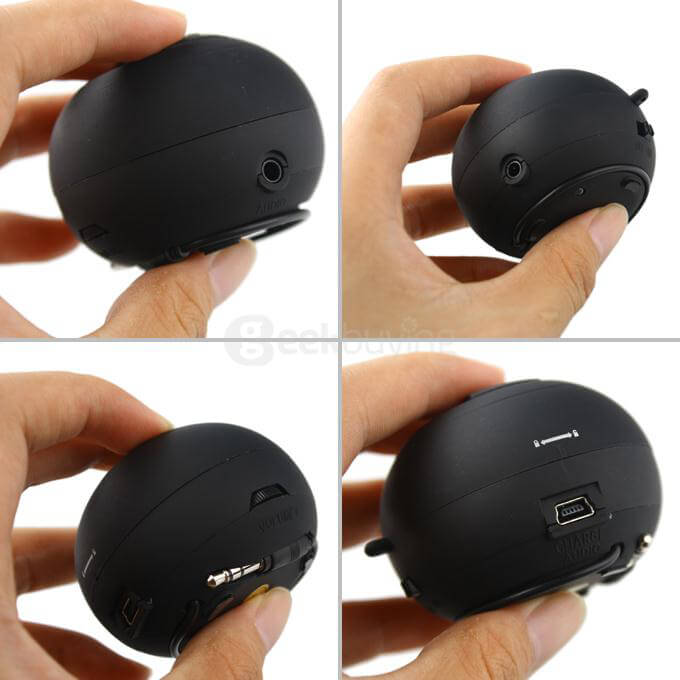 X-mini Portable Pocket Capsule Bluetooth Speaker - Black