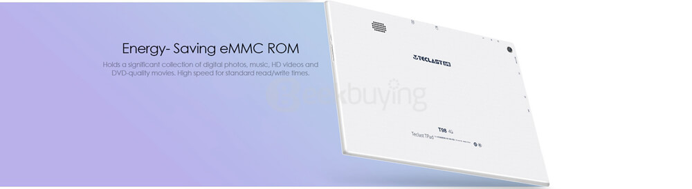 Teclast T98 4G Phablet 10.1 inch Android 5.1 2GB/32GB MTK8735P Quad Core 1.0GHz IPS 1280*800 GPS Dual-band WiFi Bluetooth - White