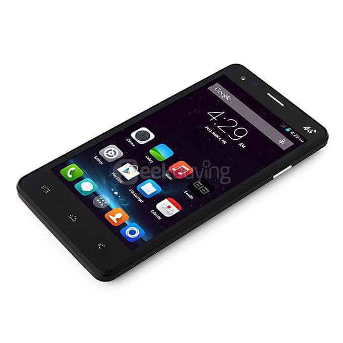 Elephone P3000S 5inch HD Screen FDD-LTE 4G Android4.4 Smartphone MTK6592+6290 Octa Core 1.7GHz 2GB RAM 16GB ROM 13.0MP NFC Touch ID - Black