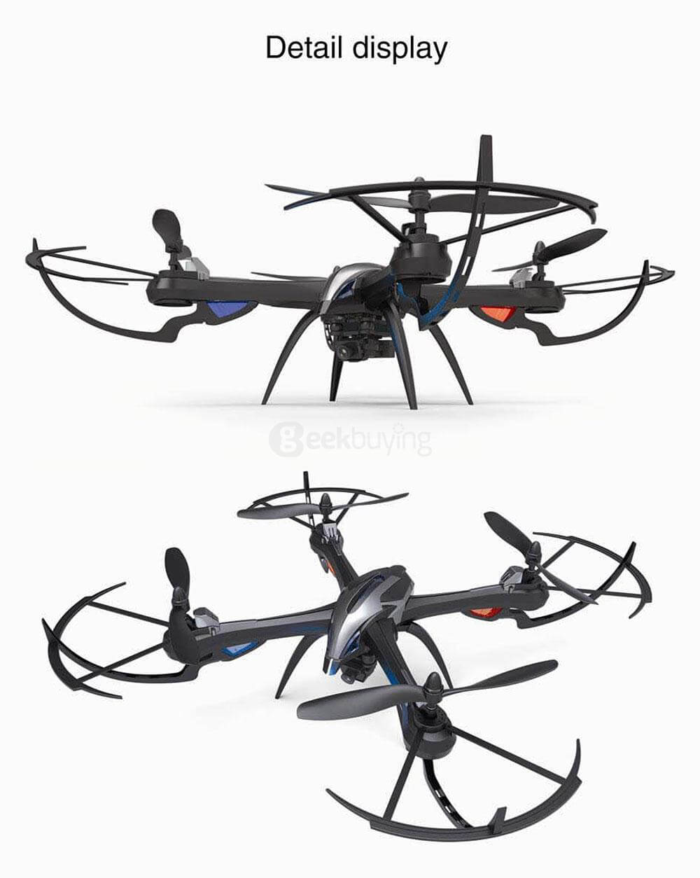 YiZhan I8H WiFi FPV Altitude hold mode With 0.3MP Camera 2.4G 6Aixs Gyro RC Quadcopter RTF