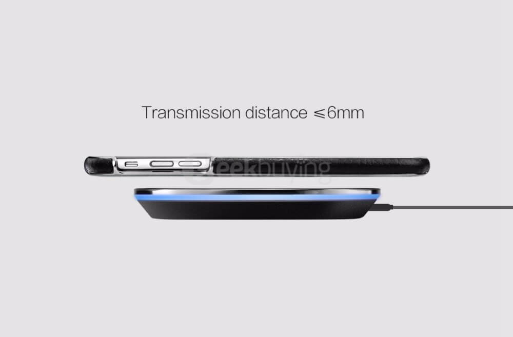 NILLKIN Magic Disk III Wireless Charger For Samsung Galaxy Note 5/S6 Edge+/S7/S7 Edge Phones And Other QI-compatible Devices - Black