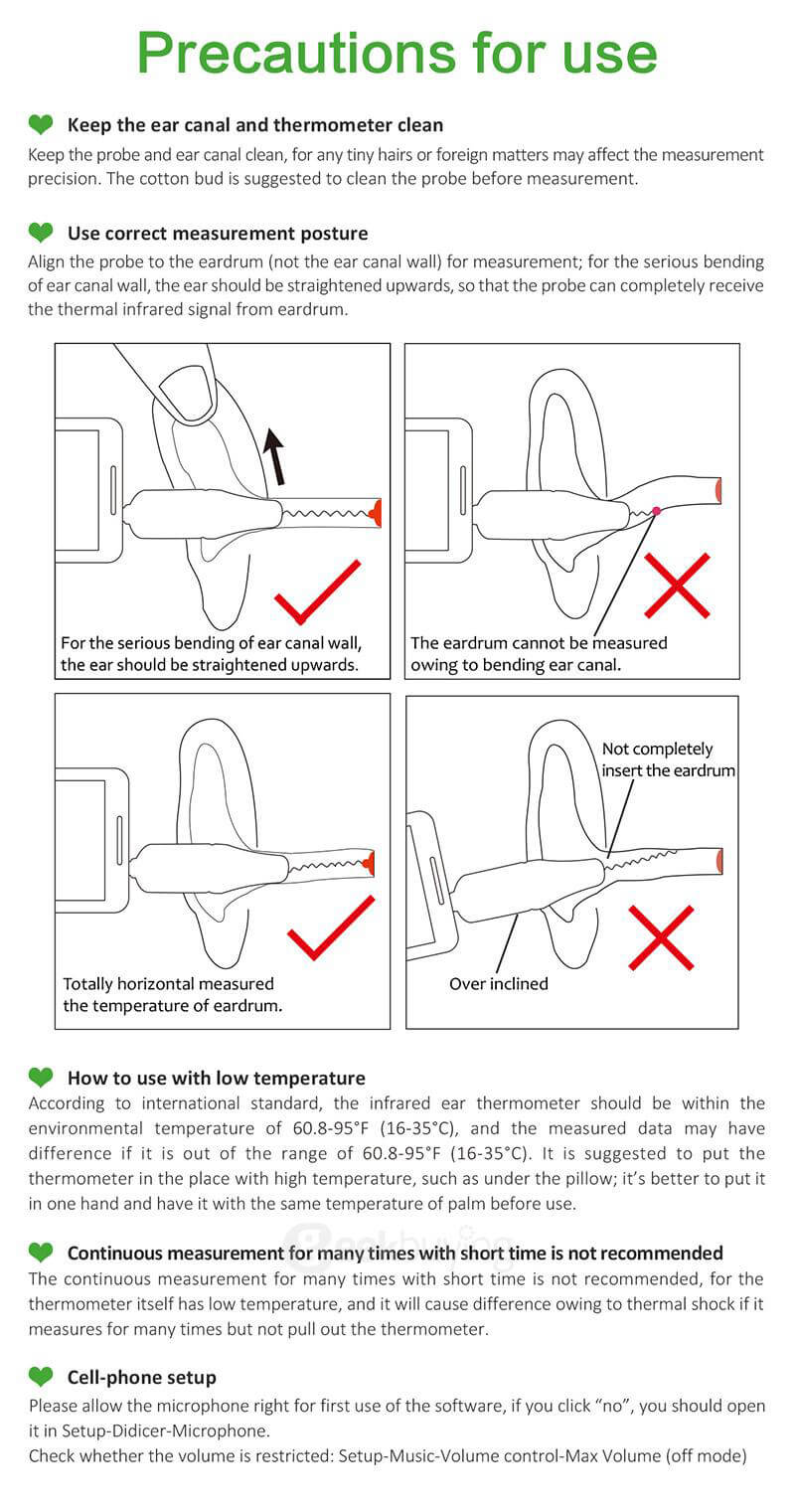 how to use ear thermometer