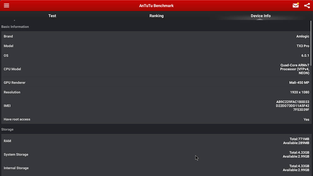 Tanix TX3 Pro Android 6.0 Marshmallow Amlogic S905X 4K TV BOX 1G/8G 802.11 b/g/n LAN KODI Media Player