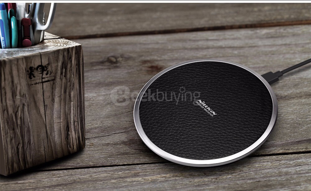 NILLKIN Magic Disk III Wireless Charger For Samsung Galaxy Note 5/S6 Edge+/S7/S7 Edge Phones And Other QI-compatible Devices - Black