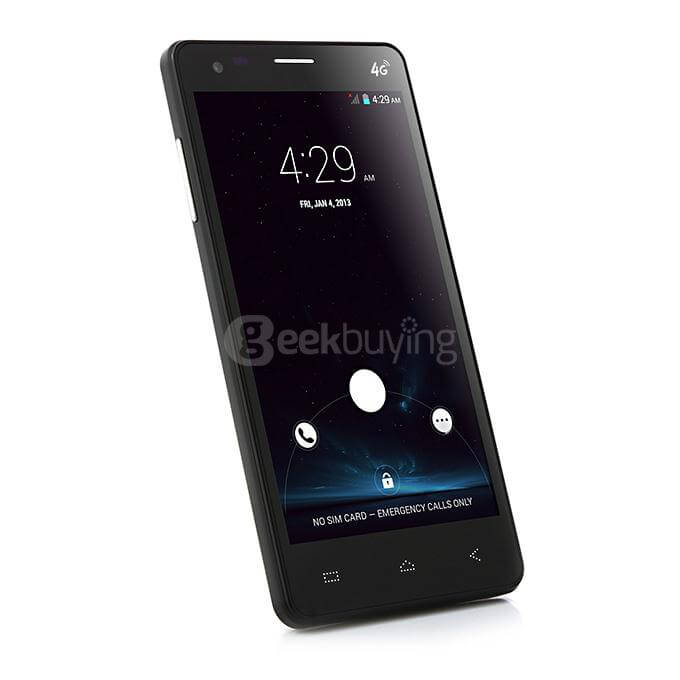 Elephone P3000S 5inch HD Screen FDD-LTE 4G Android4.4 Smartphone MTK6592+6290 Octa Core 1.7GHz 2GB RAM 16GB ROM 13.0MP NFC Touch ID - Black