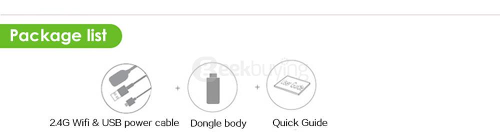 Anycast AM8252 WIFI Display Dongle Miracast DLNA Airplay