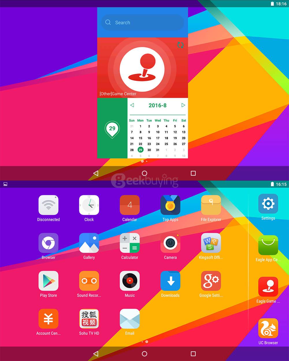 Onda V80 SE Tablet PC 8.0 inch Android 5.1 2GB/32GB Allwinner A64 1.3Ghz Quad Core IPS Screen 1920*1200 - Blue