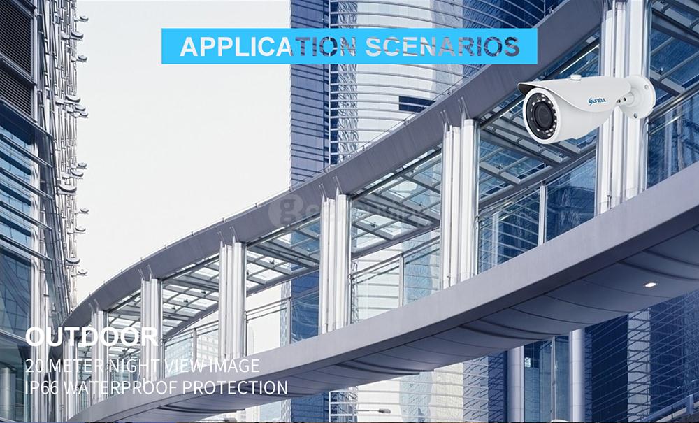 SUNELL E1ZM 1080P Network IR Bullet Camera IP66 Waterproof H.264 Compression Camera