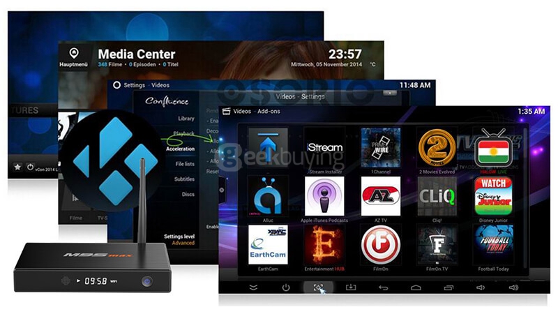 M9S MAX Android 5.1 Lollipop Amlogic S905 4K TV BOX 2G/32G 2.4G+5G WIFI 1000M LAN Bluetooth KODI