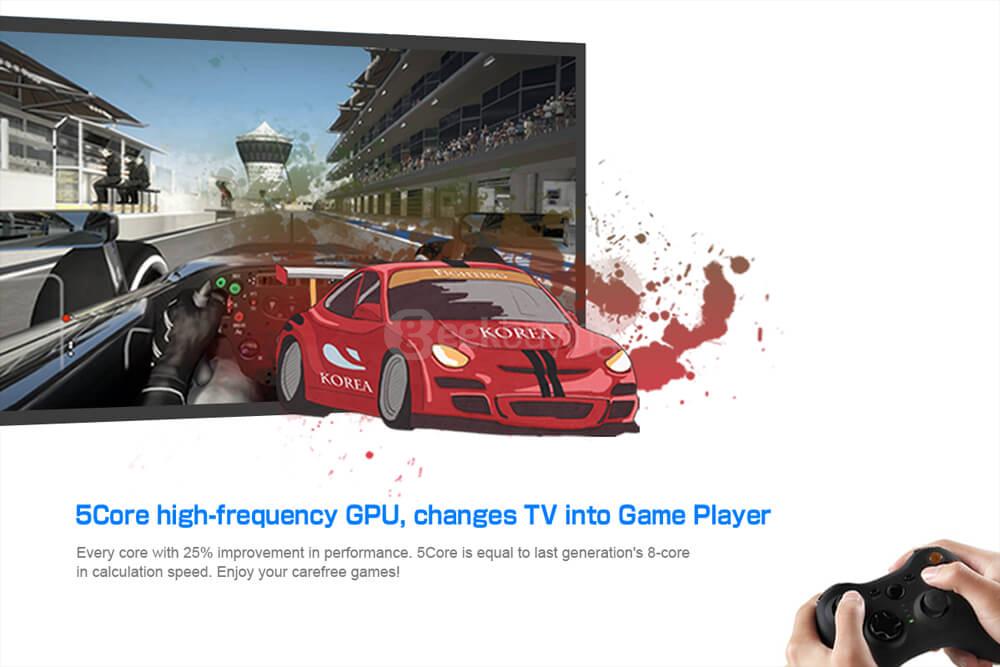 DOLAMEE D5 RK3229 Android 5.1.1 4K 10bit H.265 KODI TV BOX 1G/8G 802.11 b/g/n LAN