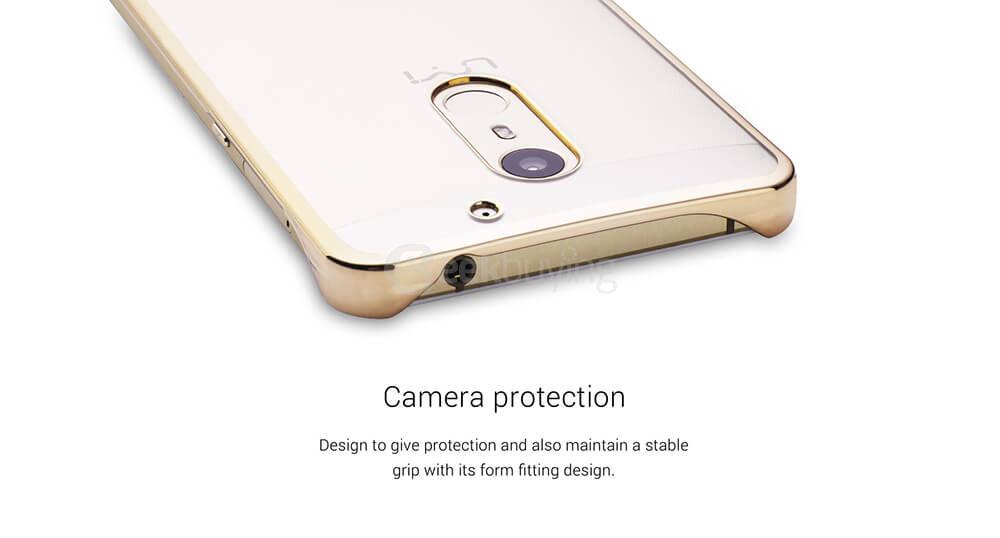 [HK Stock]Original UMI Transparent Hard PC Case Protective Phone Cover Back Case For UMI MAX Smartphone - Transparent Gold