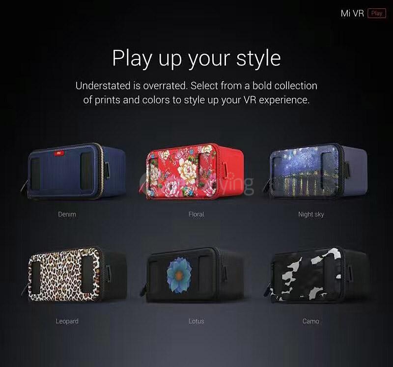 Original Xiaomi VR Mi VR Play  Immersive 3D VR Virtual Reality Headset FOV84 for 4.7-5.7 Inches Smartphones - Black