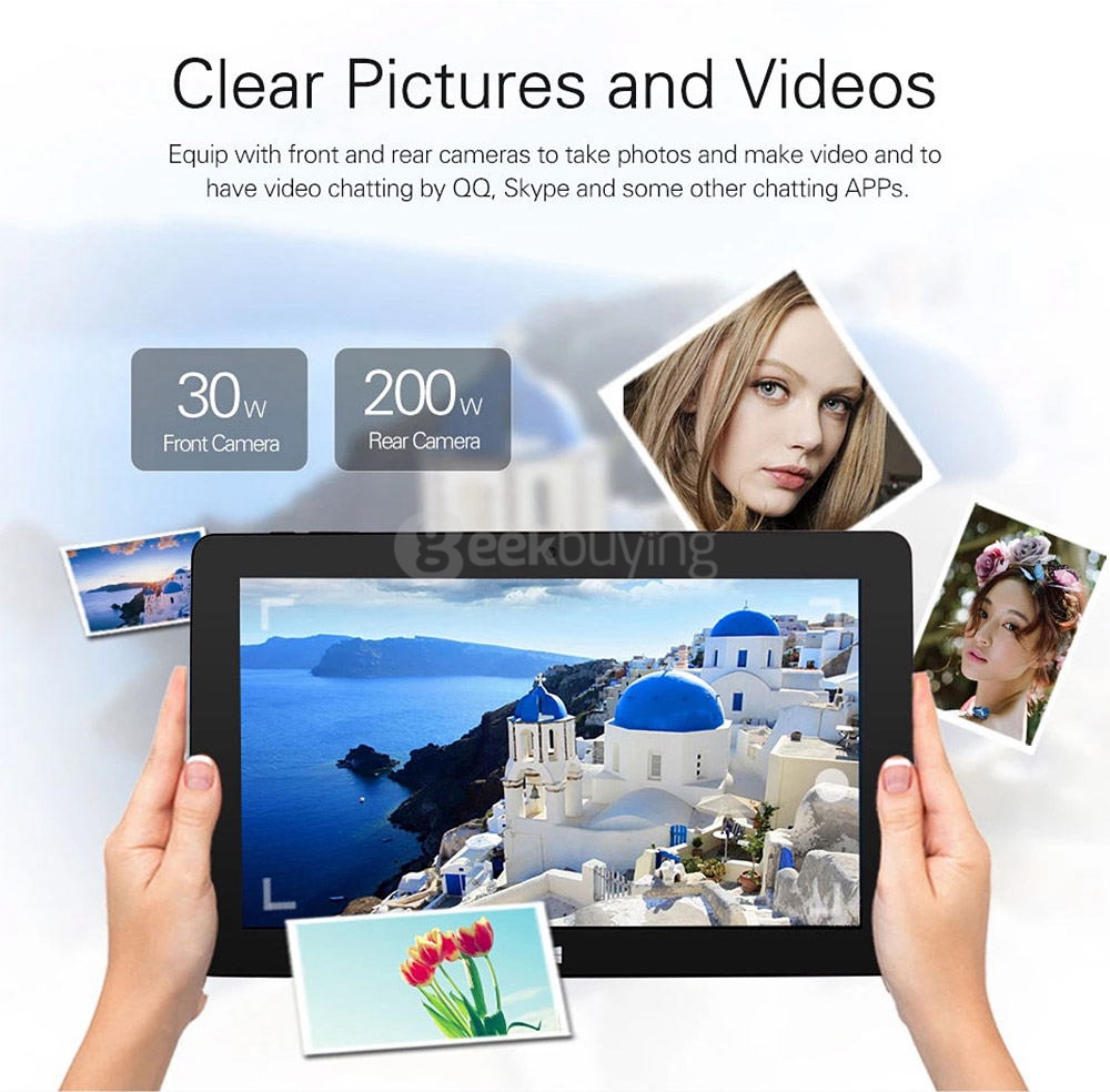 Jumper EZpad 4SE 2in1 Tablet 10.6 inch Dual Boot Windows 10 + Android 5.1 2GB/32GB Intel Z3735F Quad Core 1.83GHz IPS 1366*768 - Black