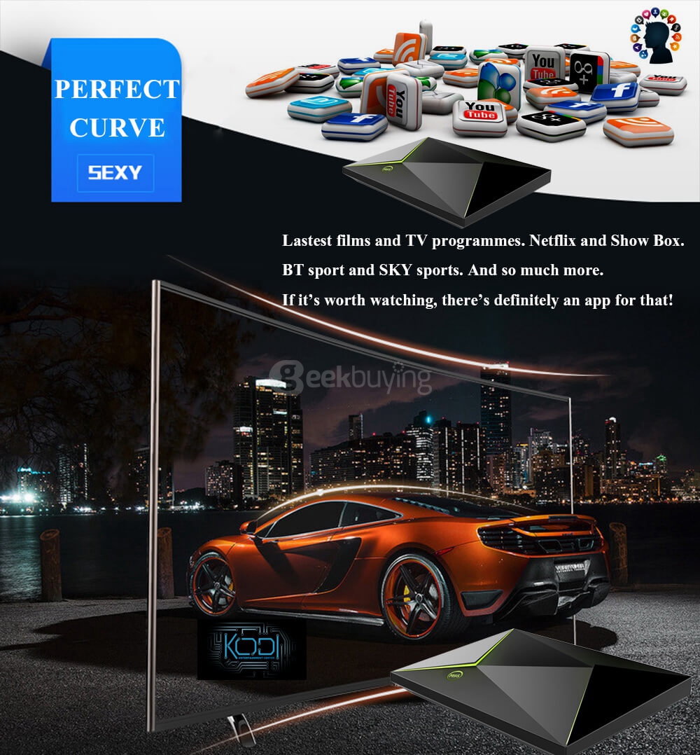 M9S-Z8 Android 5.1 Lollipop Amlogic S905 4K TV BOX 2G/16G 2.4G+5G WIFI 1000M LAN Bluetooth KODI