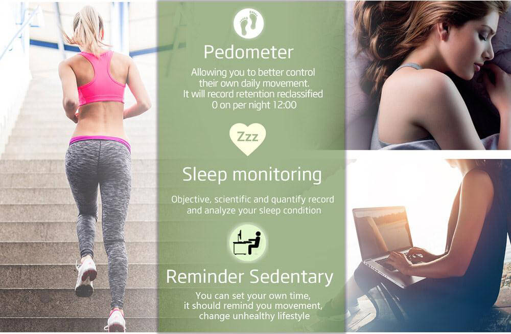 NO.1 G5 Smart Watch MTK2502 Heart Rate Monitor Fitness Tracker Call SMS Reminder Remote Camera Sapphire Crystal Dial for Android iOS - Silver