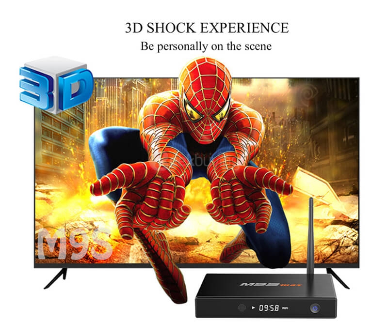 M9S MAX Android 5.1 Lollipop Amlogic S905 4K TV BOX 2G/32G 2.4G+5G WIFI 1000M LAN Bluetooth KODI