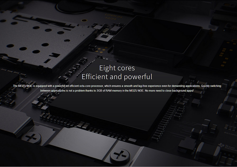 Meizu M3E/MEILAN E 5.5inch 2.5D FHD Screen 4G LTE Flyme Smartphone MT6755 Helio P10 Octa Core 3GB 32GB 13.0MP mTouch 2.1 Metal Body mCharge - Gray