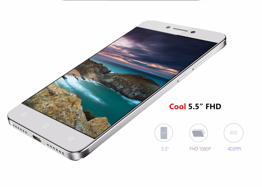 [Spain Stock] Coolpad LeEco Cool1 Dual C106 5.5 inch FHD  4G LTE Android 6.0 Smartphone Snapdragon 652 MSM8976 Octa Core 3GB 32GB 8.0MP + Dual 13.0MP Touch ID Type-C VoLTE - Silver