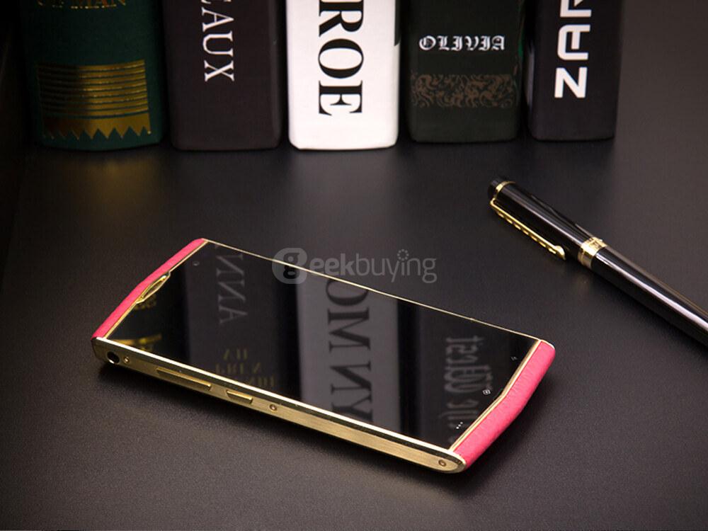 [HK Stock]LEAGOO V1 5.0inch HD Android 5.1 OS 4G LTE Smartphone  MT6753 Octa Core 3GB RAM 16GB ROM 8.0MP 13.0MP Touch ID Fast Charge - Red