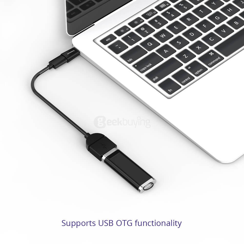 Tronsmart USB 2.0 Type-C Male to Micro-B Female Adapter 2pcs for Type-C Supported Devices