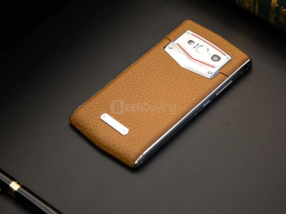 [HK Stock]LEAGOO V1 5.0inch HD Android 5.1 OS 4G LTE Smartphone  MT6753 Octa Core 3GB RAM 16GB ROM 8.0MP 13.0MP Touch ID Fast Charge  - Brown