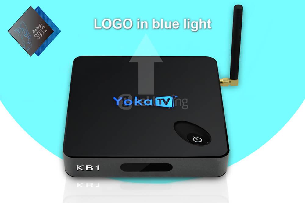 YOKATV KB1 Amlogic S905X 2G/16G Android 6.0 Marshmallow TV BOX 802.11AC WIFI LAN Bluetooth4.0 2 HDMI IN 1 HDMI Out