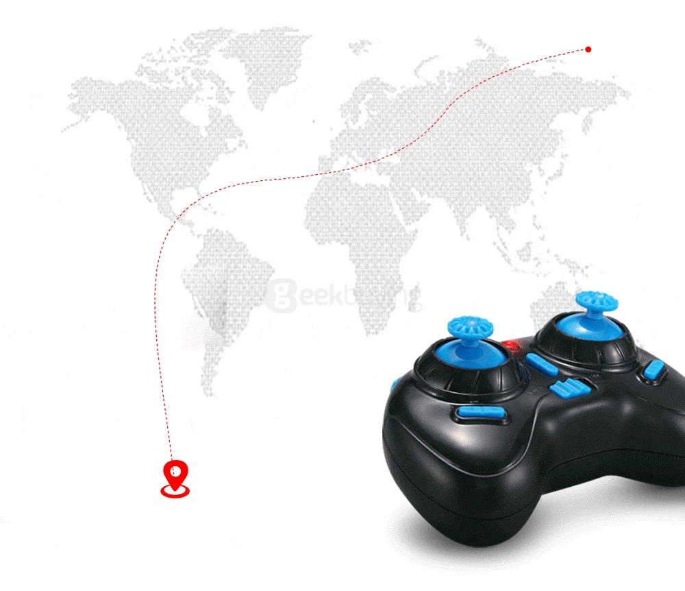 JJRC H36 MINI 2.4G 4CH 6Axis Gyro Headless Mode RC Quadcopter RTF - Blue