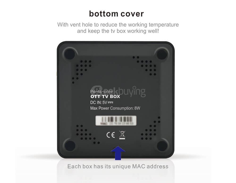 Bundle BM8 PRO Amlogic S912 Android 6.0 2G/32G TV BOX + Rii i8+ 2.4G Wireless Israel Hebrew Language Keyboard White