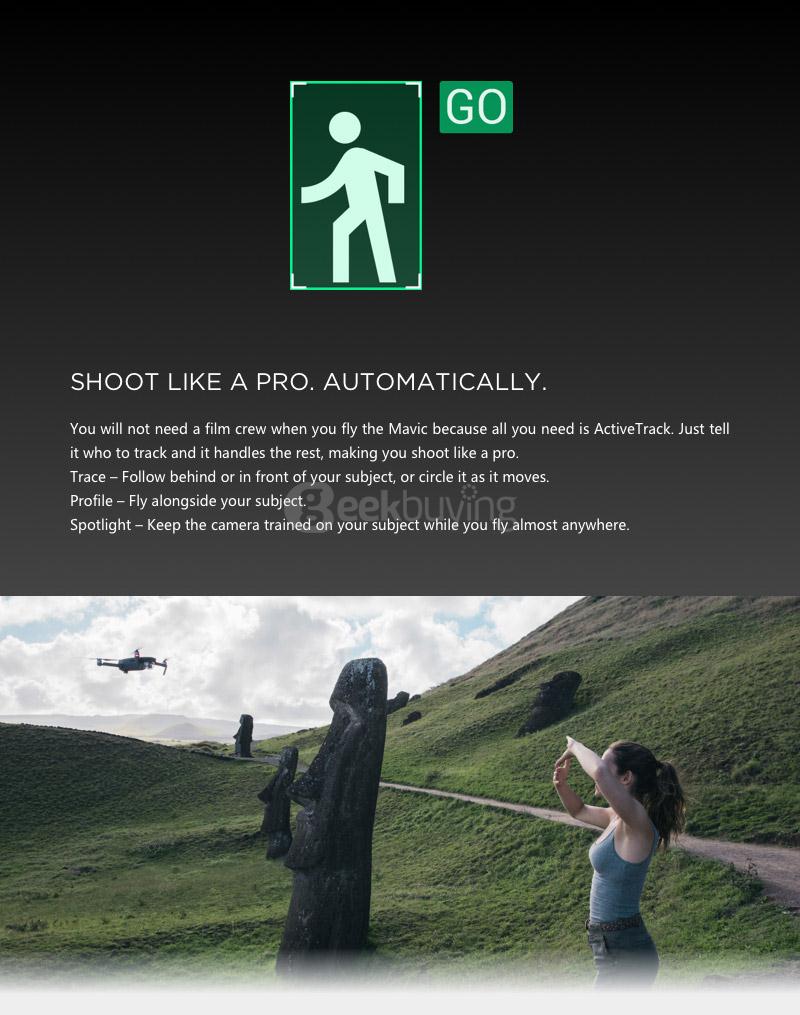 DJI Mavic Pro Fly More Combo WIFI 4K UHD Camera GPS Obstacle Avoidance Mini Foldable Quadcopter RTF