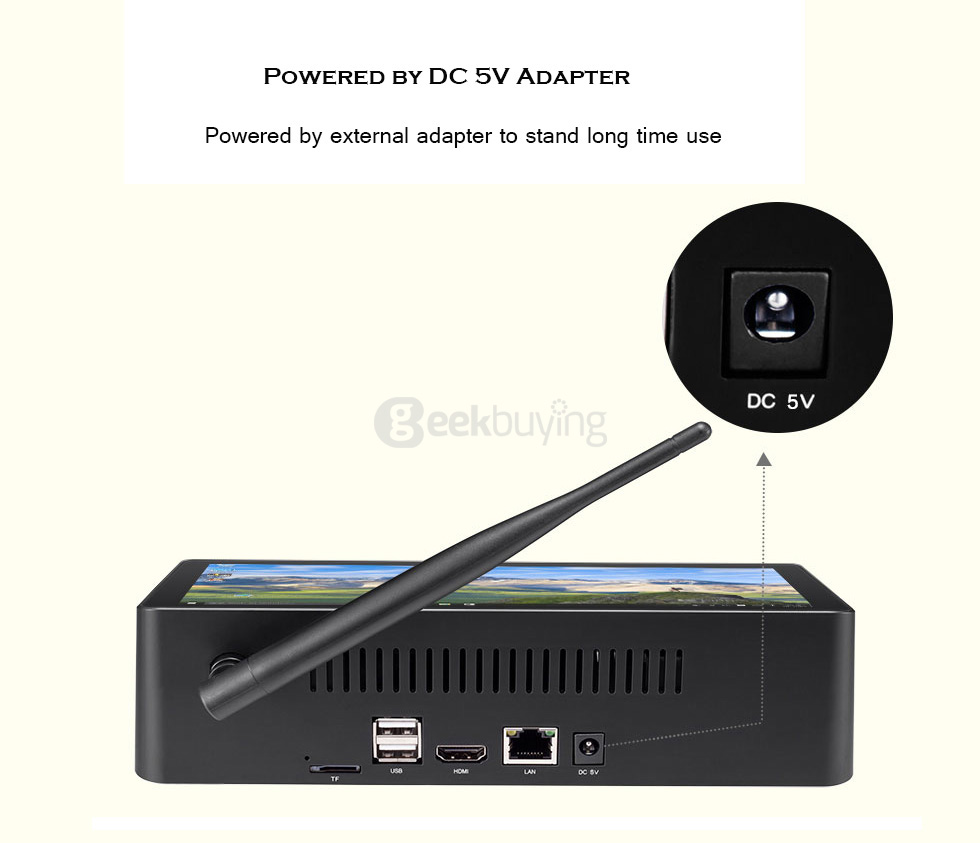 PIPO X9S 8.9Inch Windows10 Android 5.1 Dual OS Tablet Mini PC Intel Cherry Trail Z8300 4G/64G 802.11 b/g/n LAN