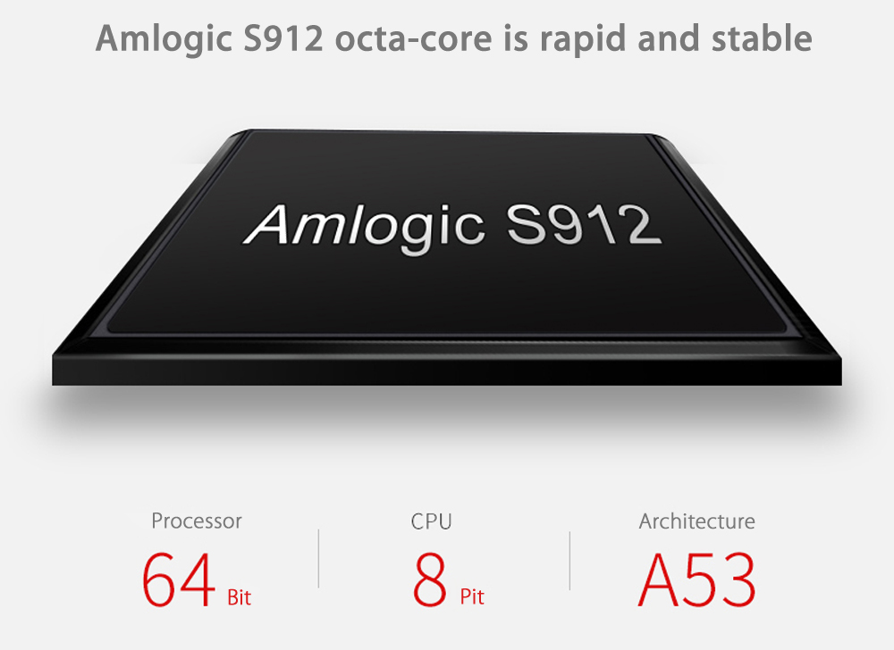 SCISHION V99 Android 6.0 Amlogic S912 TV BOX 2G/16G 802.11AC WIFI Bluetooth 1000M LAN KODI