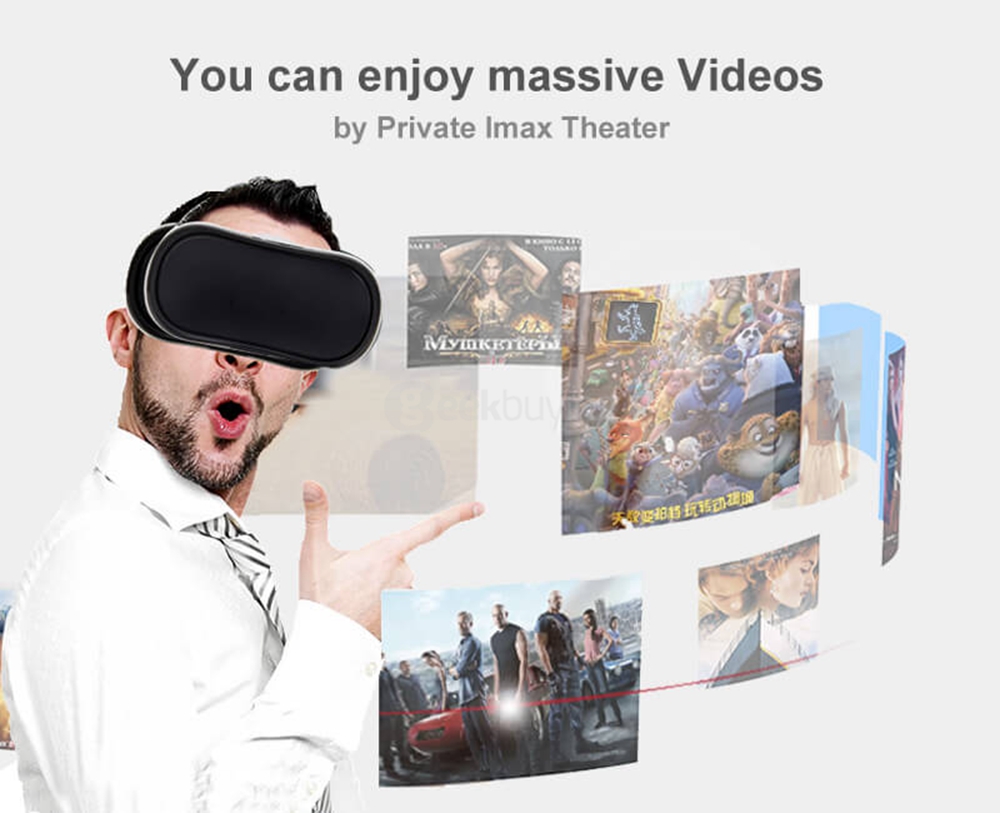 VR-5 Nibiru RK3288 Quad Core Cortex-A17 1.8GHz 2/16G IPS FOV110 Immersive All In One 3D VR Virtual Reality Headset