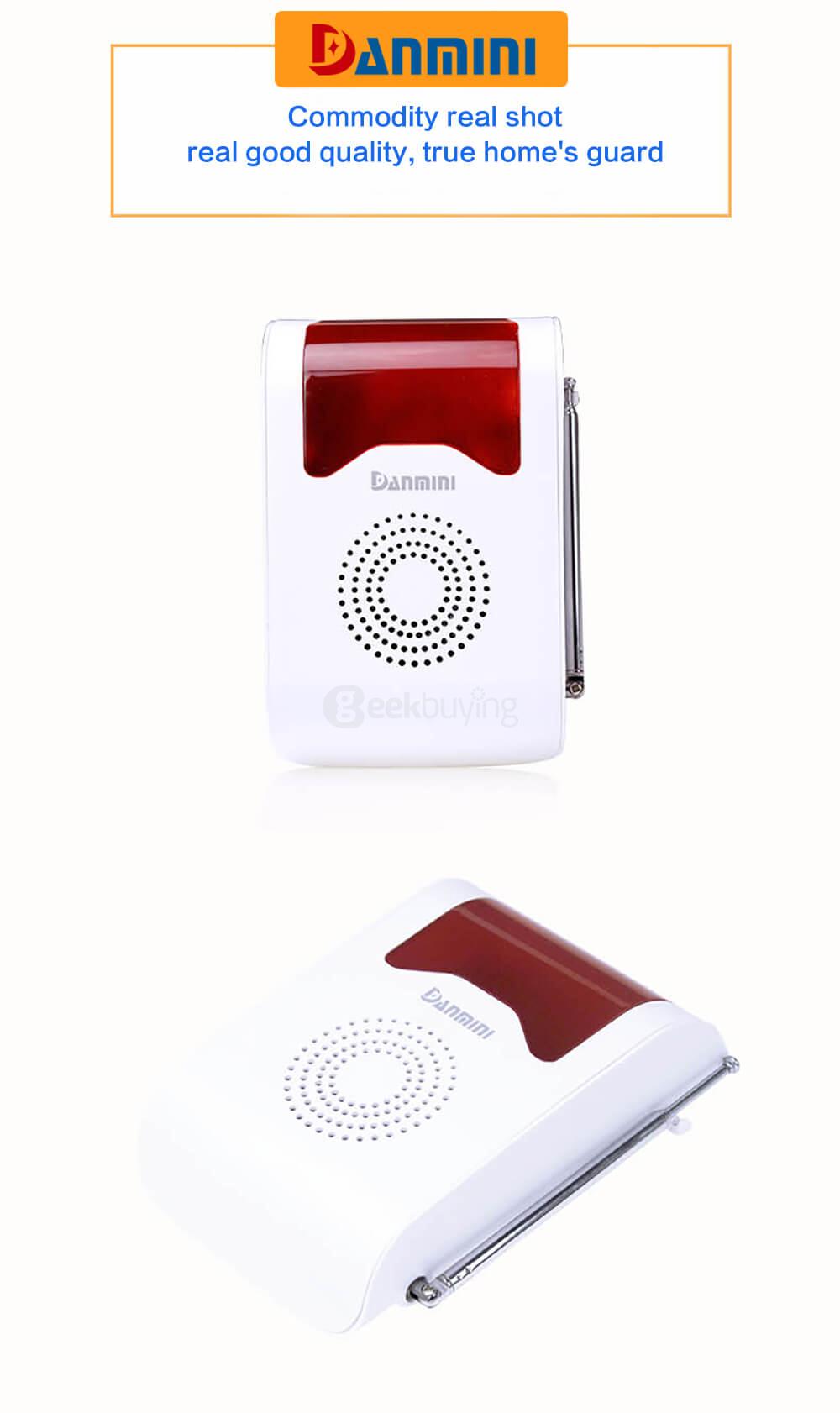 YA302 Wireless Audible Antitheft Alarm White