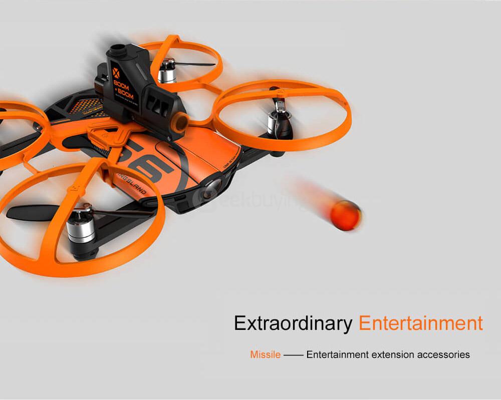 Wingsland S6 Pocket Selfie Drone FPV 4K HD Camera GPS Obstacle Avoidance RC Quadcopter - Camouflage
