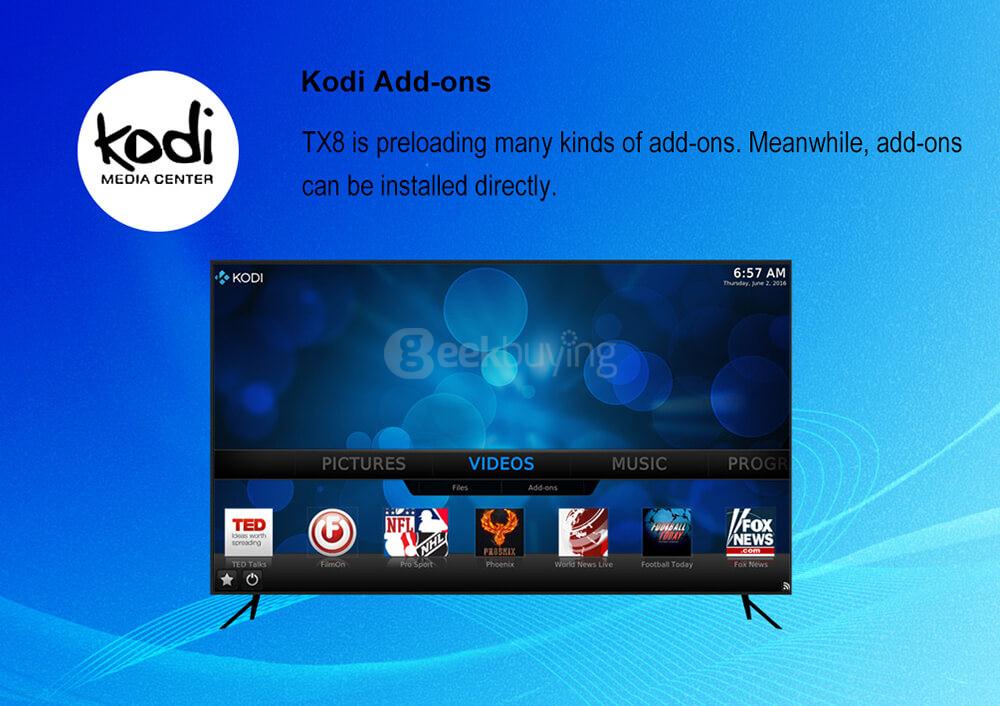 Tanix TX8 Android 6.0 Marshmallow Amlogic S912 TV BOX 2G/32G 802.11ac WIFI Bluetooth KODI 1000M LAN