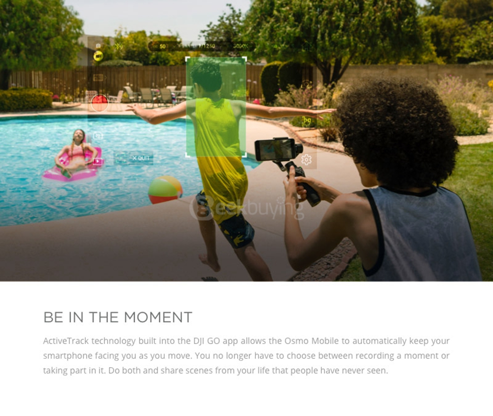 DJI Osmo Mobile 3-Axis Brushless Handle Gimbal Stabilizer for Smartphones