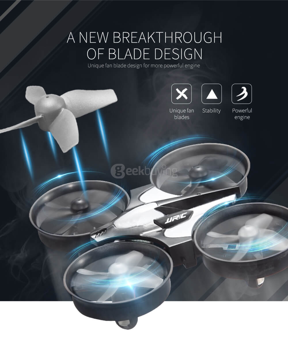JJRC H36 MINI 2.4G 4CH 6Axis RC Quadcopter RTF Blue + Extra 3.7V 150mAh Battery