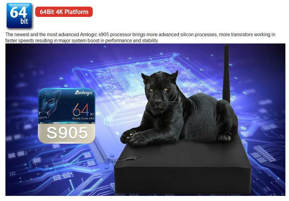 KII PRO Hybird STB DVB-T2 DVB-S2 TV BOX Android 5.1.1 S905 2G/16G 802.11AC WIFI LAN KODI Bluetooth