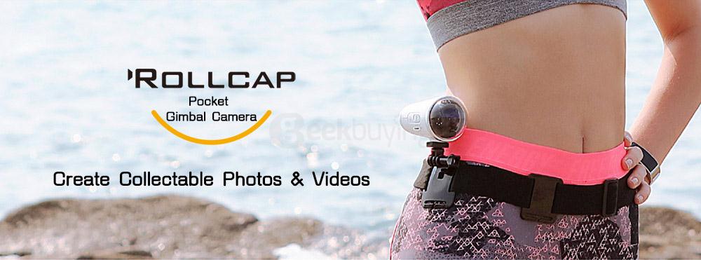 ZEROTECH ROLLCAP Pocket 3-Axis 13MP 4K Camera Handheld Gimbal Stabilizer