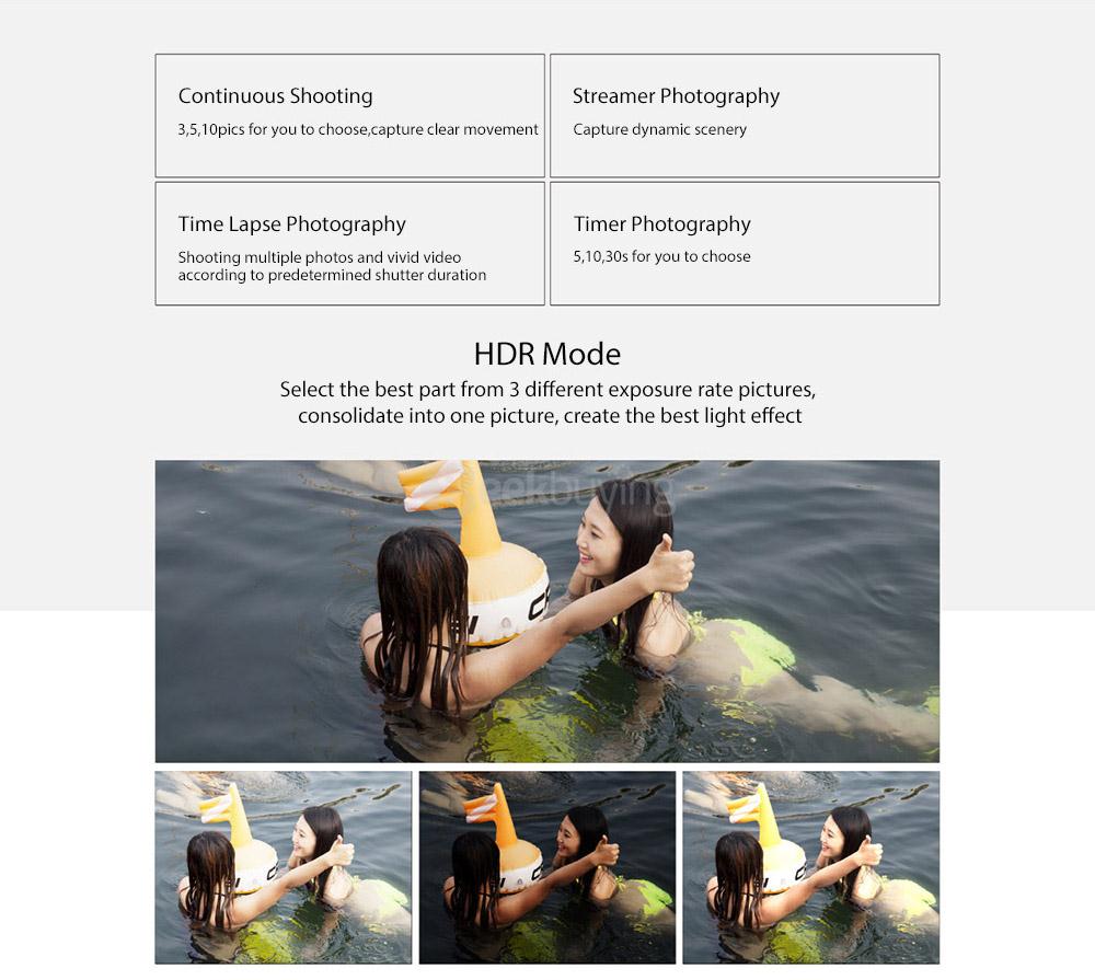 ZEROTECH ROLLCAP Pocket 3-Axis 13MP 4K Camera Handheld Gimbal Stabilizer