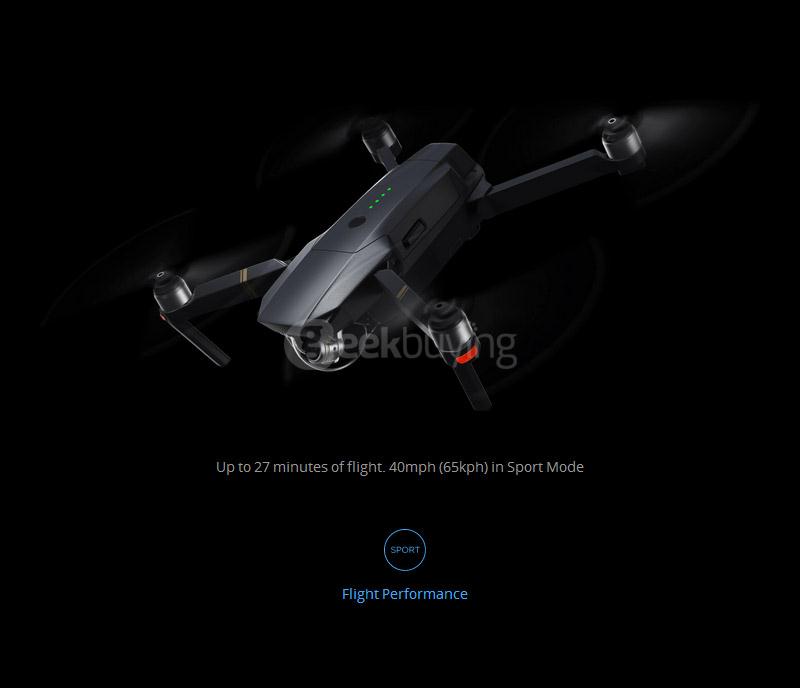 DJI Mavic Pro WIFI 4K UHD Camera GPS Obstacle Avoidance Mini Foldable Quadcopter RTF